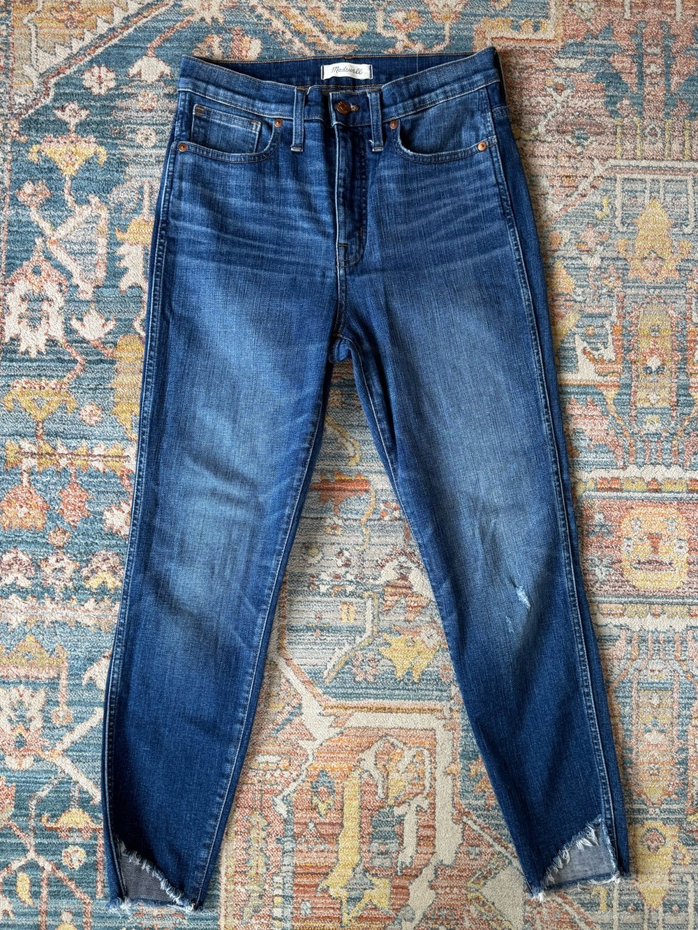Madewell 10” High Rise Skinny 28